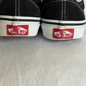 Vans Black and White Kids' Sneakers